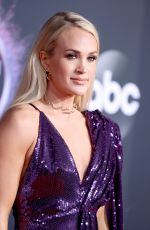 CARRIE UNDERWOOD at 2019 America Music Awards in Los Angeles 11/24/2019