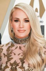 CARRIE UNDERWOOD at 2019 CMA Awards in Nashville 11/13/2019