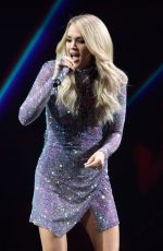 CARRIE UNDERWOOD Performs at Little Caesars Arena in Detroit 10/31/2019