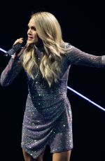 CARRIE UNDERWOOD Performs at Little Caesars Arena in Detroit 10/31/2019