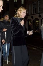 CATE BLANCHETT Leaves Fayre of St. James Christmas Carol Concert in London 11/26/2019