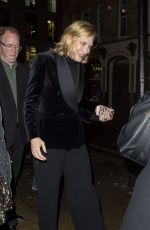CATE BLANCHETT Leaves Fayre of St. James Christmas Carol Concert in London 11/26/2019