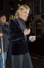CATE BLANCHETT Leaves Fayre of St. James Christmas Carol Concert in London 11/26/2019