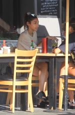 CHANTEL JEFFRIES Out for Lunch in Hollywood 11/11/2019