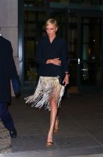CHARLIZE THERON Heading to an Event in New York 11/12/2019