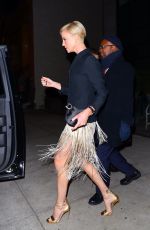 CHARLIZE THERON Heading to an Event in New York 11/12/2019
