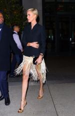 CHARLIZE THERON Heading to an Event in New York 11/12/2019