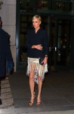 CHARLIZE THERON Heading to an Event in New York 11/12/2019