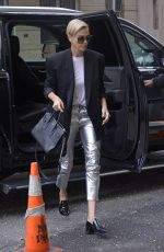 CHARLIZE THERON Leaves Her Hotel in New York 11/12/2019