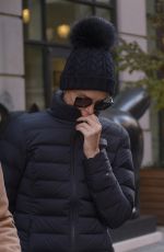 CHARLIZE THERON Leaves Her Hotel in New York 11/13/2019