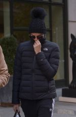 CHARLIZE THERON Leaves Her Hotel in New York 11/13/2019