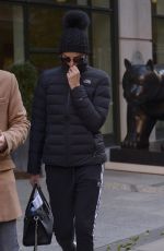 CHARLIZE THERON Leaves Her Hotel in New York 11/13/2019