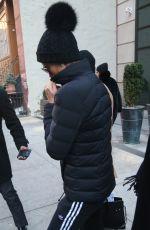 CHARLIZE THERON Leaves Her Hotel in New York 11/13/2019