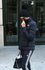 CHARLIZE THERON Leaves Her Hotel in New York 11/13/2019