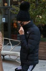 CHARLIZE THERON Leaves Her Hotel in New York 11/13/2019