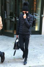 CHARLIZE THERON Leaves Her Hotel in New York 11/13/2019