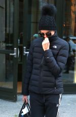 CHARLIZE THERON Leaves Her Hotel in New York 11/13/2019