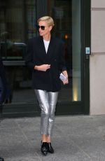 CHARLIZE THERON Out and About in New York 11/12/2019