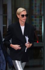 CHARLIZE THERON Out and About in New York 11/12/2019