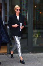 CHARLIZE THERON Out and About in New York 11/12/2019