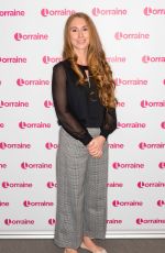 CHARLOTTE BOSTOCK at Lorraine Show in London 11/22/2019