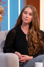 CHARLOTTE BOSTOCK at Lorraine Show in London 11/22/2019