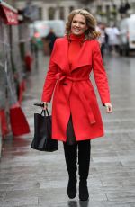 CHARLOTTE HAWKINS Arrives at Global Offices in London 11/28/2019