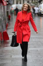 CHARLOTTE HAWKINS Arrives at Global Offices in London 11/28/2019