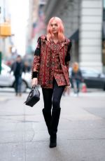 CHARLOTTE LAWRENCE Arrives at AOL Build in New York 11/18/2019