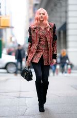 CHARLOTTE LAWRENCE Arrives at AOL Build in New York 11/18/2019