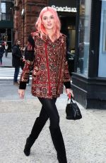CHARLOTTE LAWRENCE Arrives at AOL Build in New York 11/18/2019