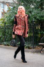 CHARLOTTE LAWRENCE Arrives at AOL Build in New York 11/18/2019
