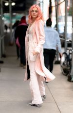 CHARLOTTE LAWRENCE Out and About in New York 11/19/2019
