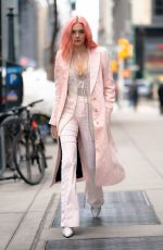 CHARLOTTE LAWRENCE Out and About in New York 11/19/2019