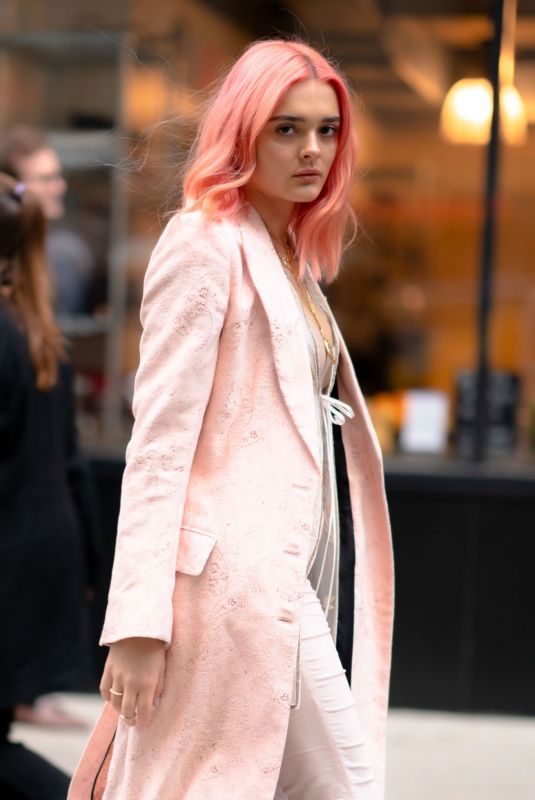 CHARLOTTE LAWRENCE Out and About in New York 11/19/2019