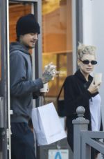 CHARLOTTE MCKINNEY Out for Coffee in Brentwood 10/31/2019