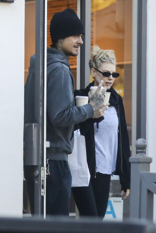 CHARLOTTE MCKINNEY Out for Coffee in Brentwood 10/31/2019