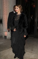 CHERYL COLE Leaves Freemasons Hall in Covent Garden 11/27/2019