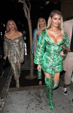 CHLOE, DEMI and FRANKIE SIMS at Bootsy Bellows in Los Angeles 11/13/2019