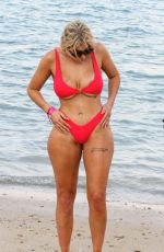 CHLOE FERRY in Bikini at a Beach in Dubai 11/02/2019
