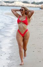 CHLOE FERRY in Bikini at a Beach in Dubai 11/02/2019