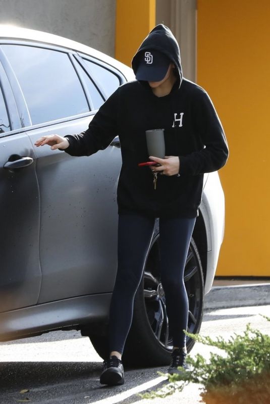 CHLOE MORETZ Leaves a Gym in New York 11/20/2019