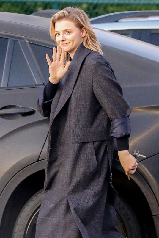 CHLOE MORETZ Out and About in Beverly Hills 11/07/2019