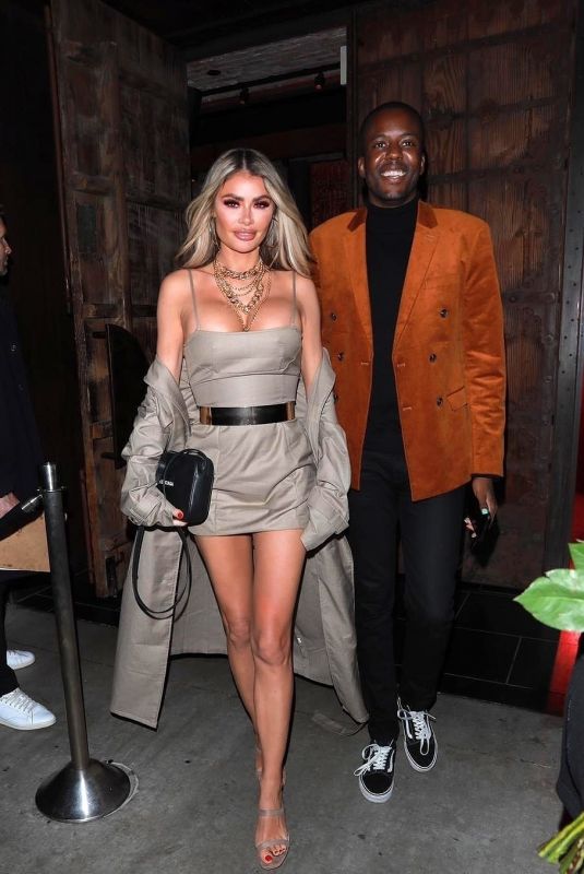 CHLOE SIMS at Tao in Hollywood 11/15/2019
