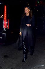 CHRISSY TEIGEN Night Out in New York 11/21/2019