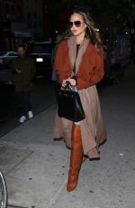 CHRISSY TEIGEN Out in New York 11/21/2019