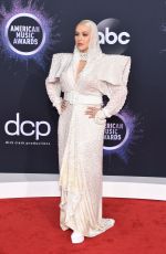 CHRISTINA AGUILERA at 2019 America Music Awards in Los Angeles 11/24/2019