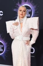 CHRISTINA AGUILERA at 2019 America Music Awards in Los Angeles 11/24/2019