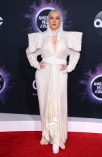 CHRISTINA AGUILERA at 2019 America Music Awards in Los Angeles 11/24/2019