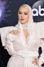 CHRISTINA AGUILERA at 2019 America Music Awards in Los Angeles 11/24/2019